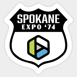 Expo 74 Shield Sticker